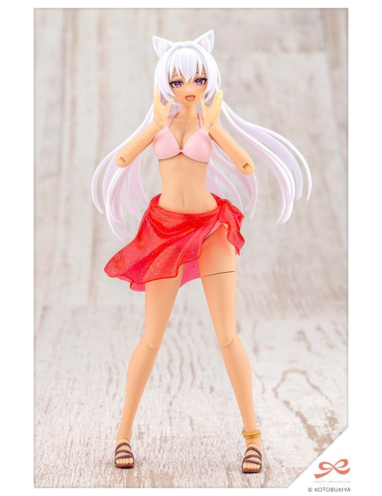 Sousaishojoteien Plastic Model Kit 1/10 Animal Ears Emulator Swim Style Dreaming Style Twilight Cat 17 cm Kotobukiya