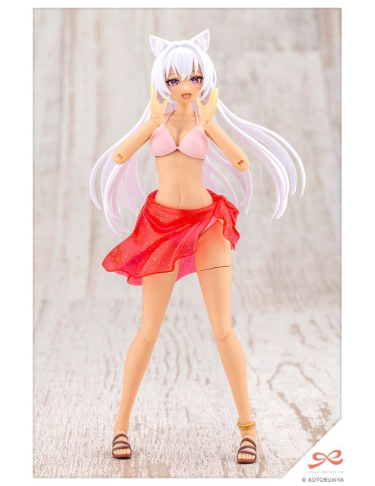 Sousaishojoteien Plastic Model Kit 1/10 Animal Ears Emulator Swim Style Dreaming Style Twilight Cat 17 cm Kotobukiya