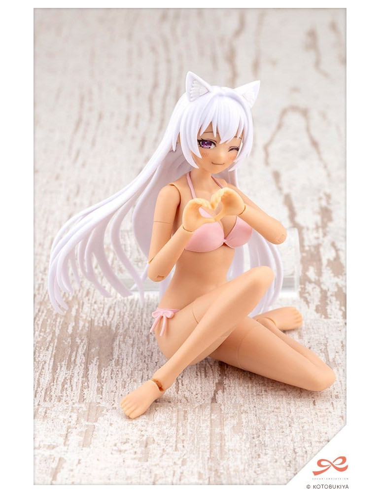 Sousaishojoteien Plastic Model Kit 1/10 Animal Ears Emulator Swim Style Dreaming Style Twilight Cat 17 cm Kotobukiya
