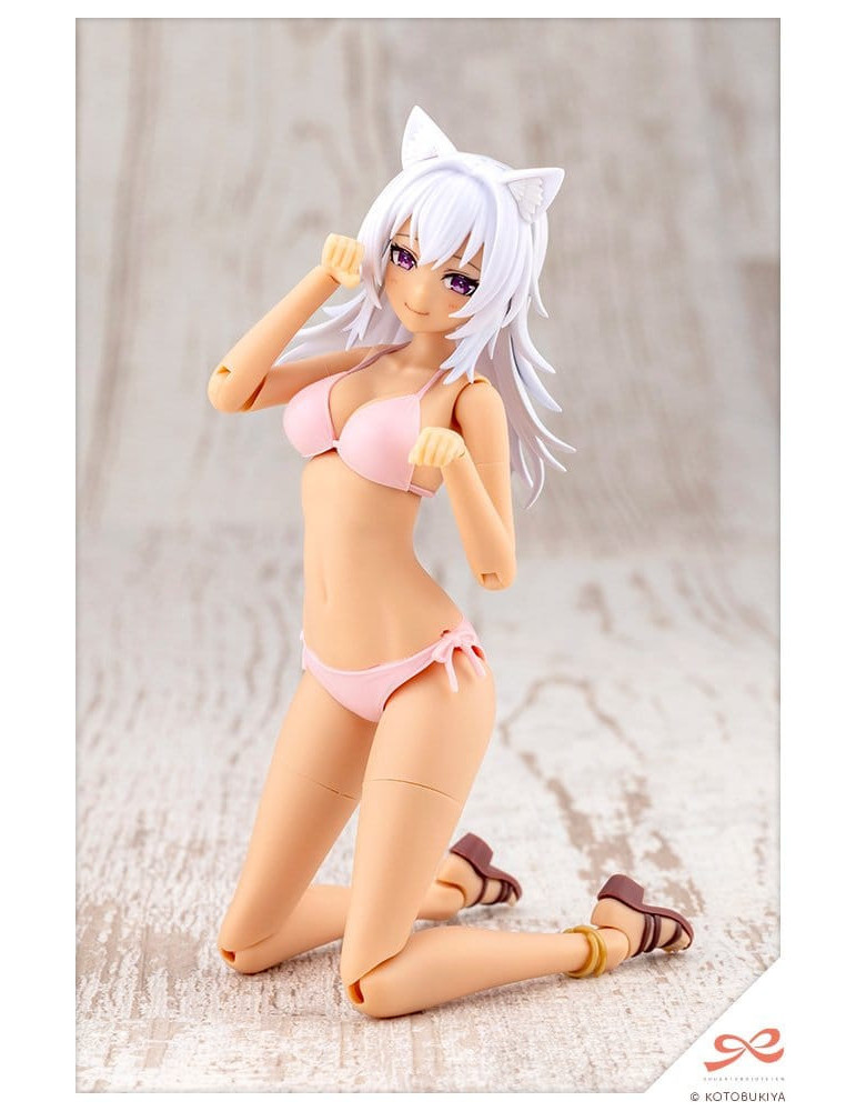 Sousaishojoteien Plastic Model Kit 1/10 Animal Ears Emulator Swim Style Dreaming Style Twilight Cat 17 cm Kotobukiya