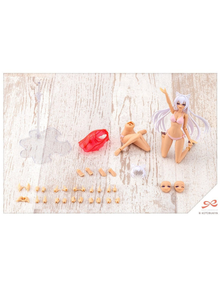 Sousaishojoteien Plastic Model Kit 1/10 Animal Ears Emulator Swim Style Dreaming Style Twilight Cat 17 cm Kotobukiya