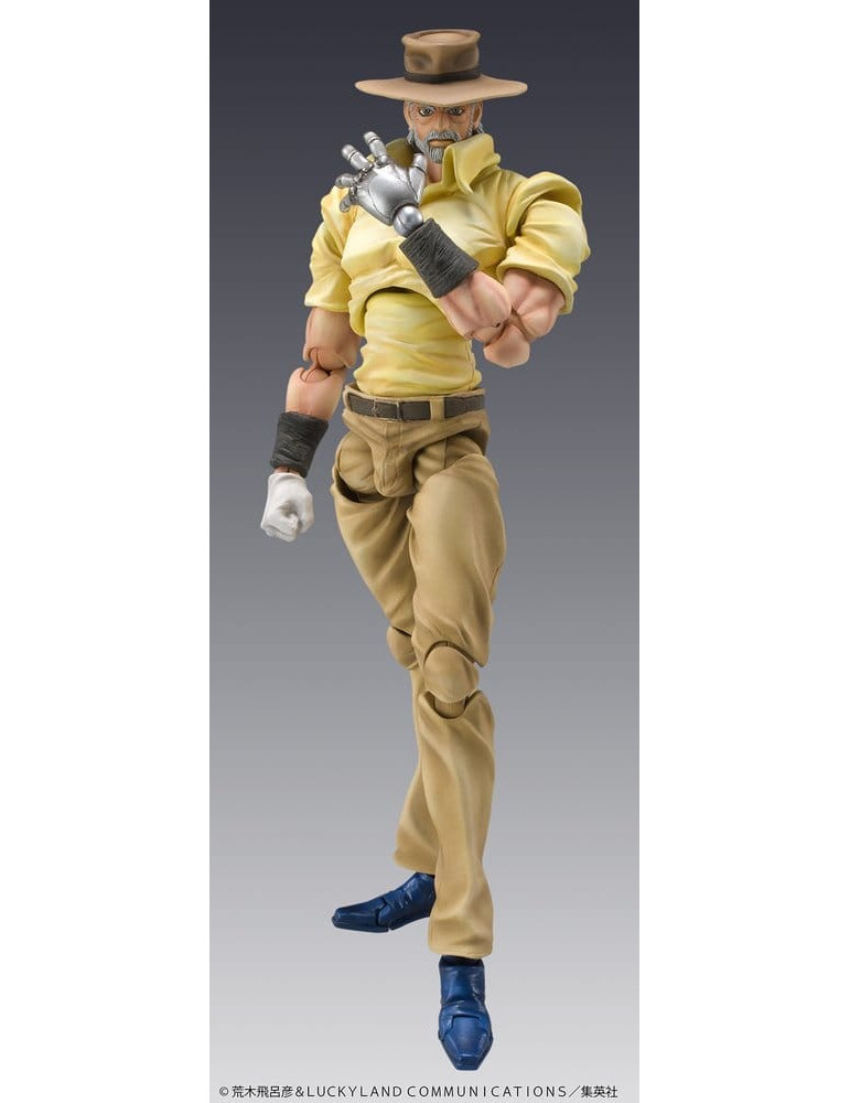 JoJo's Bizarre Adventure pack 2 figurines PVC Chozokado Joseph Joestar & Iggy Medicos Entertainment