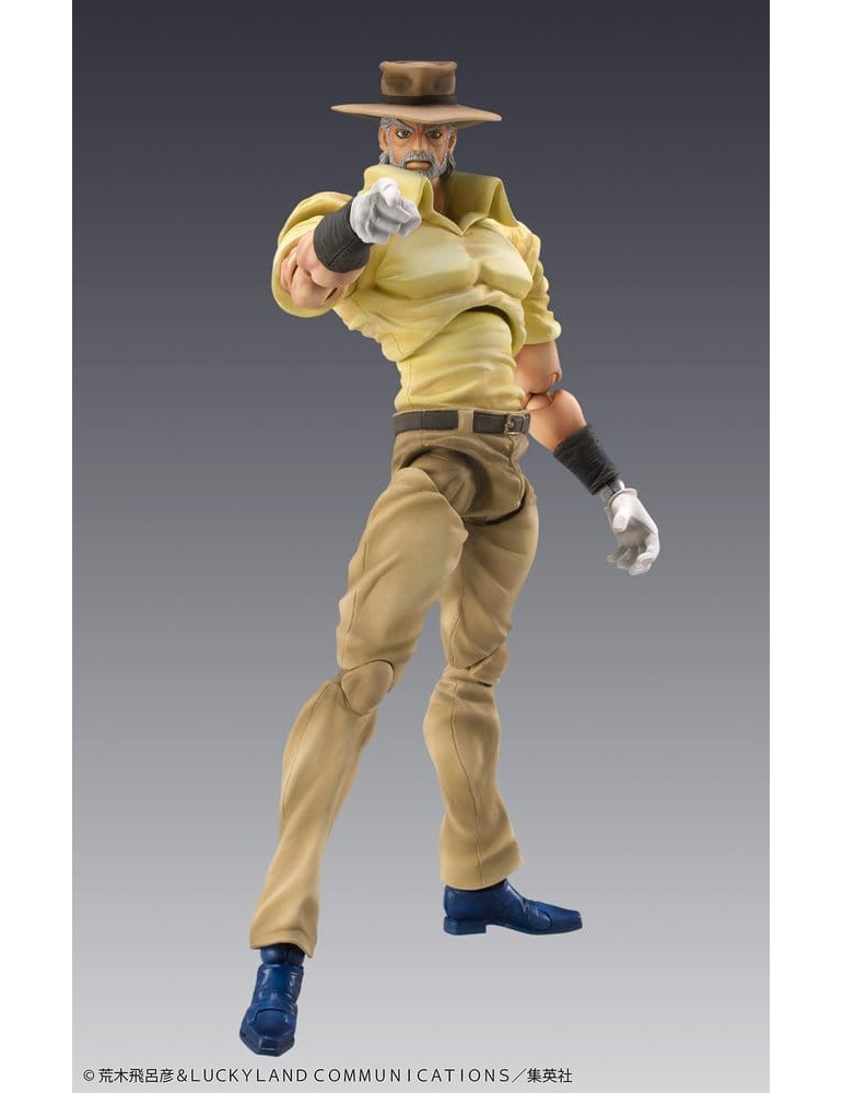 JoJo's Bizarre Adventure pack 2 figurines PVC Chozokado Joseph Joestar & Iggy Medicos Entertainment