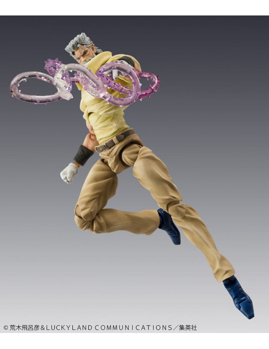 JoJo's Bizarre Adventure pack 2 figurines PVC Chozokado Joseph Joestar & Iggy Medicos Entertainment