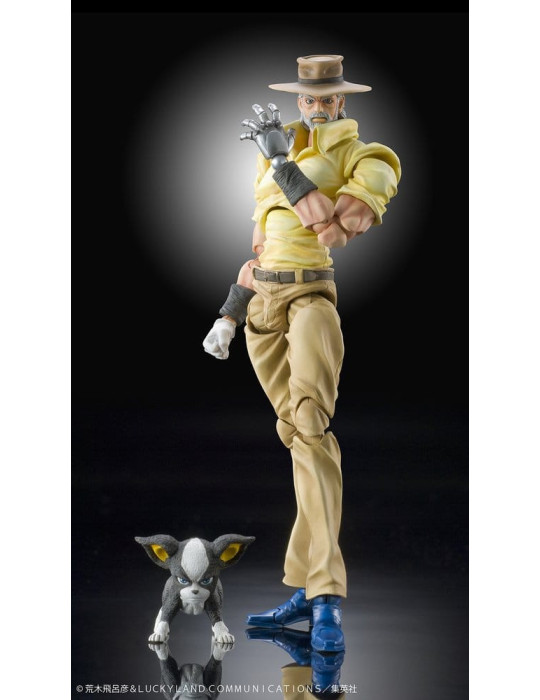 JoJo's Bizarre Adventure pack 2 figurines PVC Chozokado Joseph Joestar & Iggy Medicos Entertainment