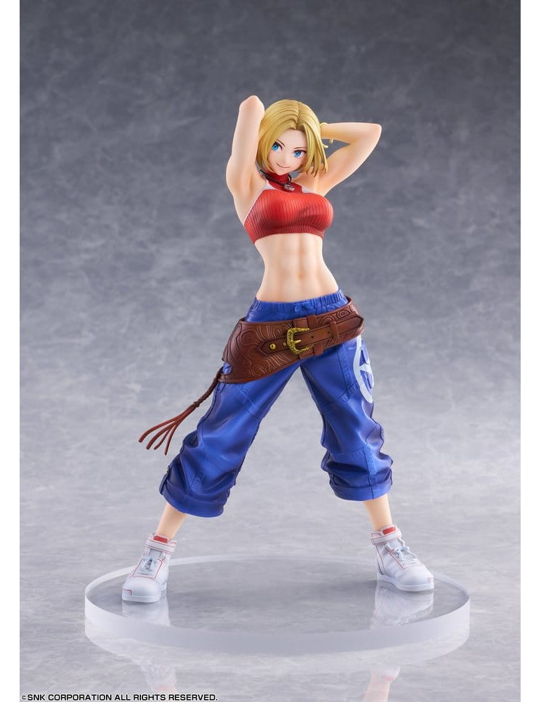 Fighting Girls Collection The King of Fighters XV figurine PVC 1/7 Blue Mary 26 cm Golden Head