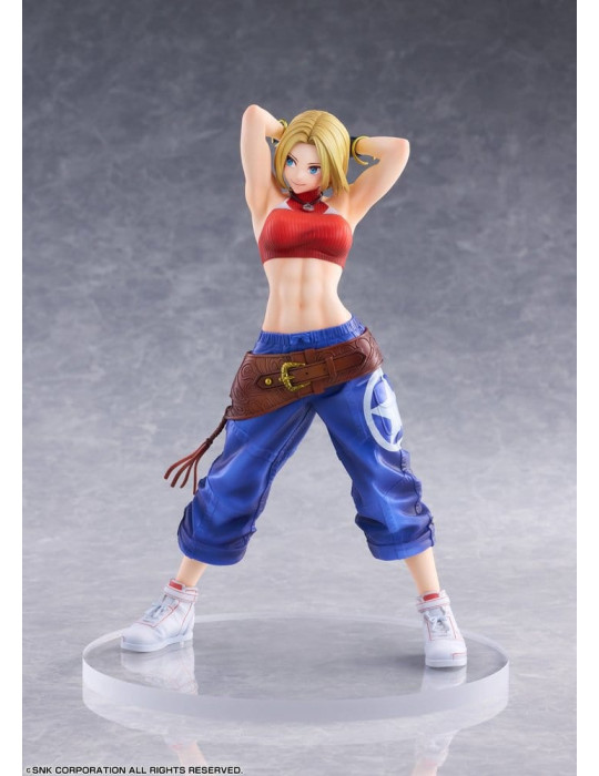 Fighting Girls Collection The King of Fighters XV figurine PVC 1/7 Blue Mary 26 cm Golden Head