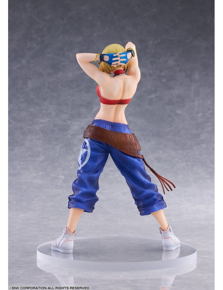 Fighting Girls Collection The King of Fighters XV PVC Figure 1/7 Blue Mary 26 cm Golden Head
