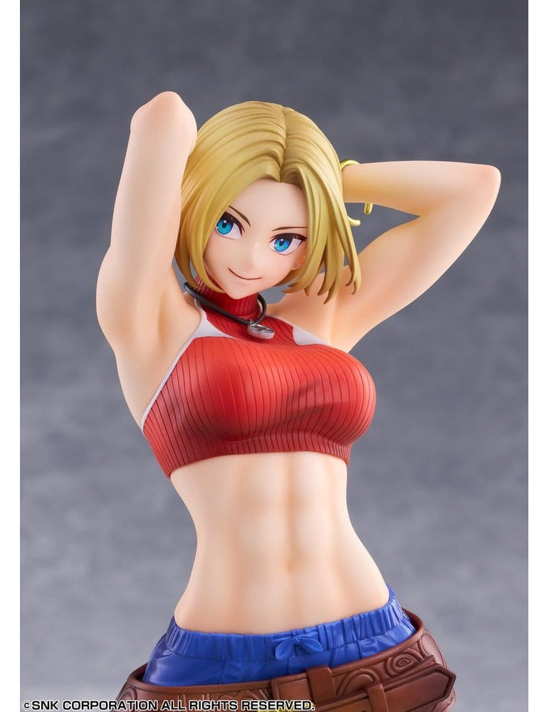 Fighting Girls Collection The King of Fighters XV PVC Figure 1/7 Blue Mary 26 cm Golden Head