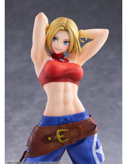 Fighting Girls Collection The King of Fighters XV figurine PVC 1/7 Blue Mary 26 cm Golden Head