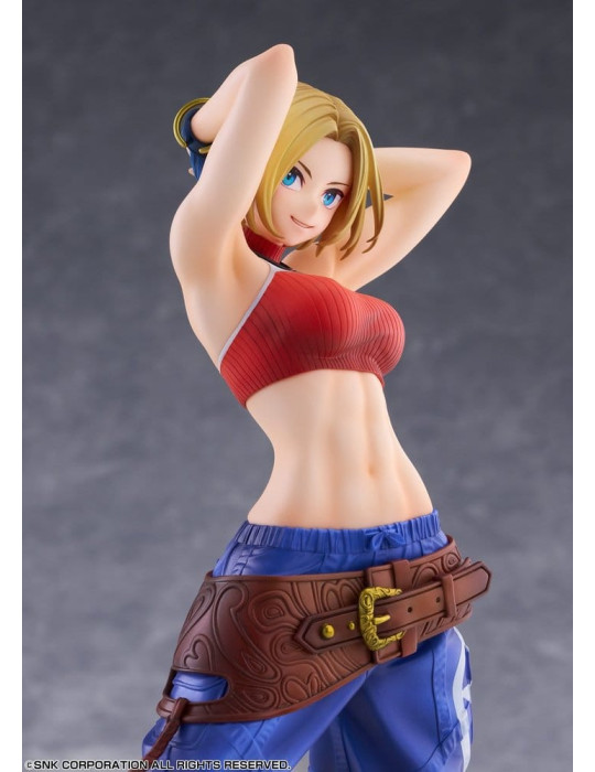 Fighting Girls Collection The King of Fighters XV figurine PVC 1/7 Blue Mary 26 cm Golden Head