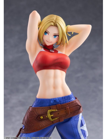 Fighting Girls Collection The King of Fighters XV PVC Figure 1/7 Blue Mary AmiAmi Limited Edition 26 cm Golden Head 2