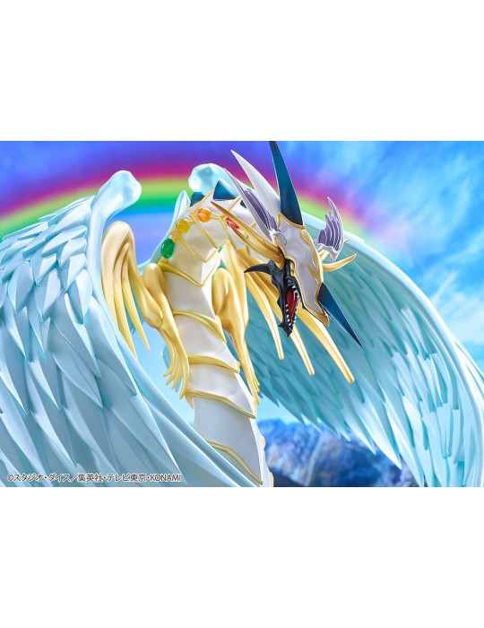 Yu-Gi-Oh! GX PVC Figure Rainbow Dragon 28 cm DMM Factory