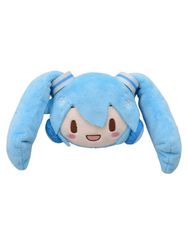Snow Miku Fuwa Petit Plush Figure Face Mascot