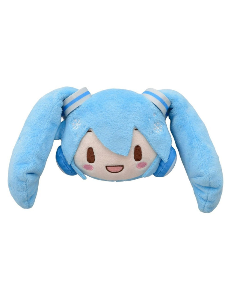 Snow Miku Fuwa Petit Plush Figure Face Mascot