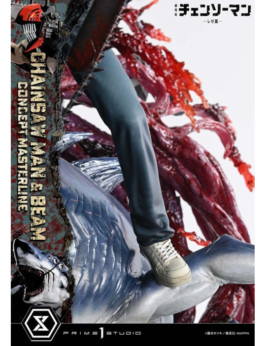 Chainsaw Man Concept Masterline Series Statue 1/6 Chainsaw Man & Beam 73 cm Prime 1 Studio
