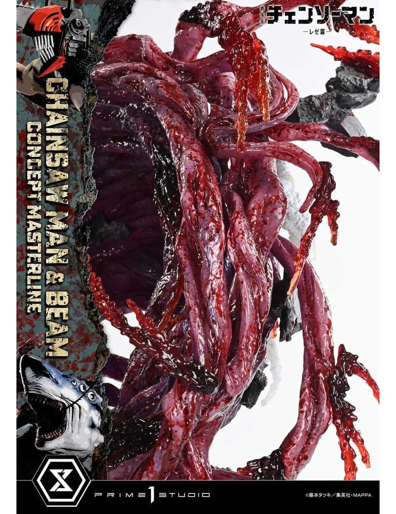 Chainsaw Man Concept Masterline Series Statue 1/6 Chainsaw Man & Beam 73 cm Prime 1 Studio