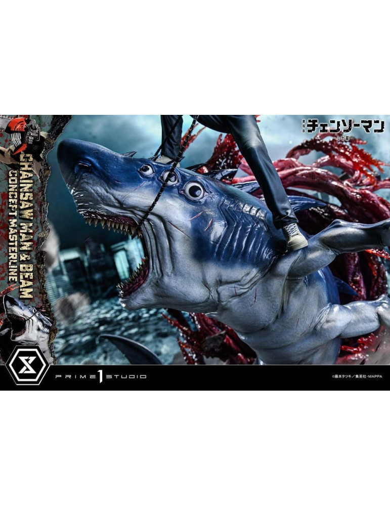 Chainsaw Man Concept Masterline Series Statue 1/6 Chainsaw Man & Beam Bonus Version 73 cm Prime 1 Studio