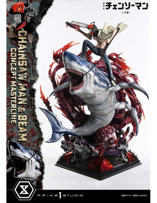 Chainsaw Man Concept Masterline Series Statue 1/6 Chainsaw Man & Beam Bonus Version 73 cm Prime 1 Studio