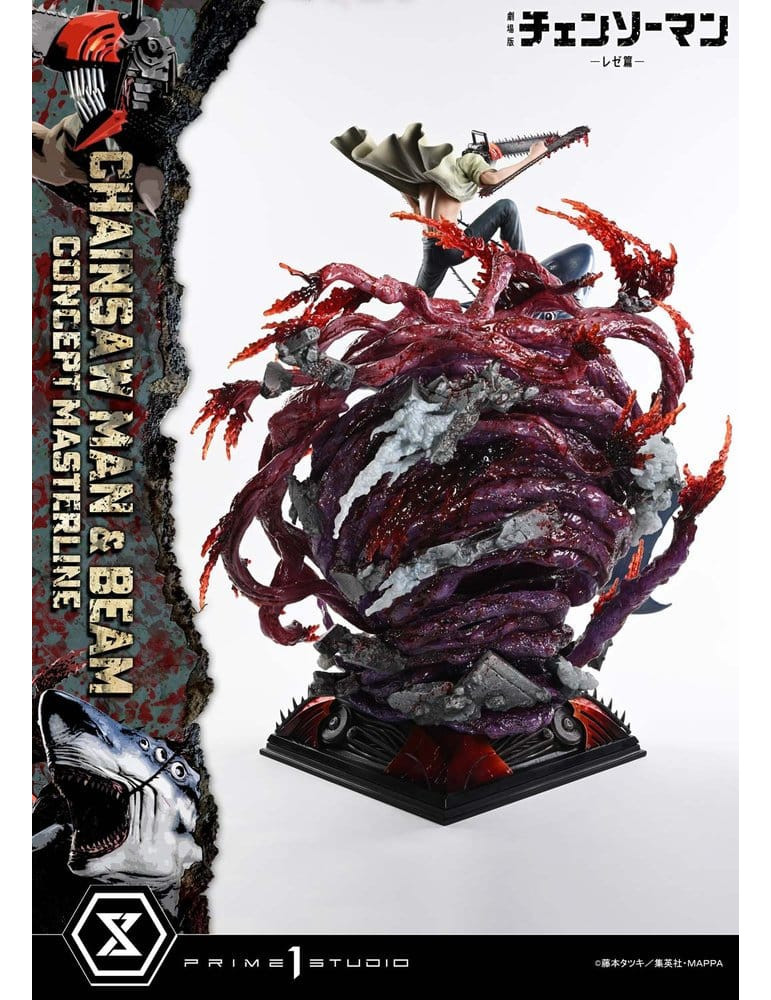 Chainsaw Man Concept Masterline Series Statue 1/6 Chainsaw Man & Beam Bonus Version 73 cm Prime 1 Studio