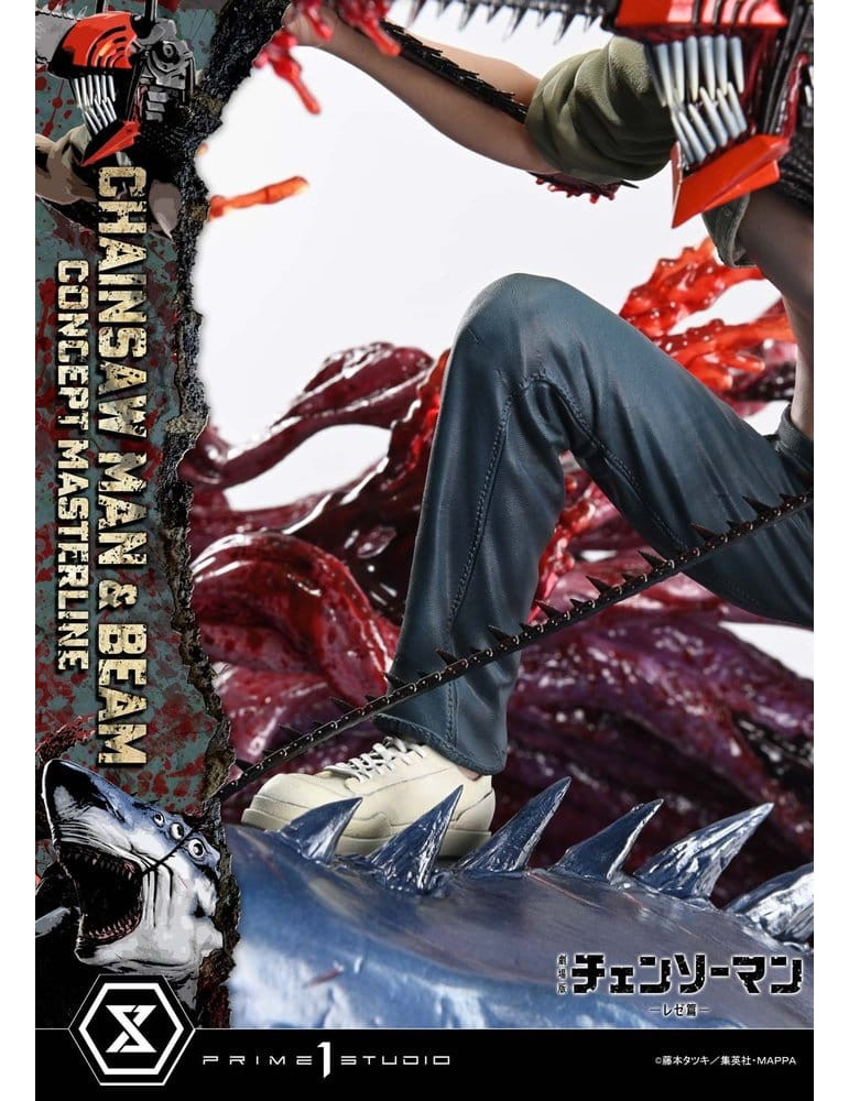 Chainsaw Man Concept Masterline Series Statue 1/6 Chainsaw Man & Beam Bonus Version 73 cm Prime 1 Studio