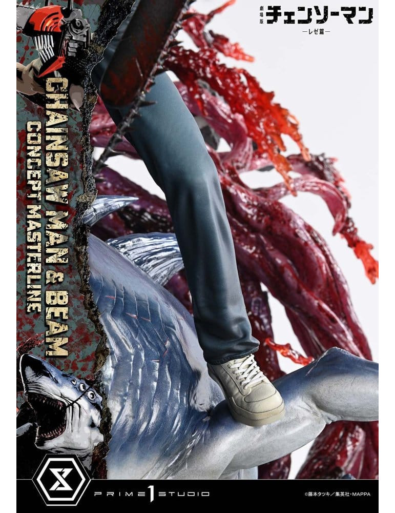 Chainsaw Man Concept Masterline Series Statue 1/6 Chainsaw Man & Beam Bonus Version 73 cm Prime 1 Studio