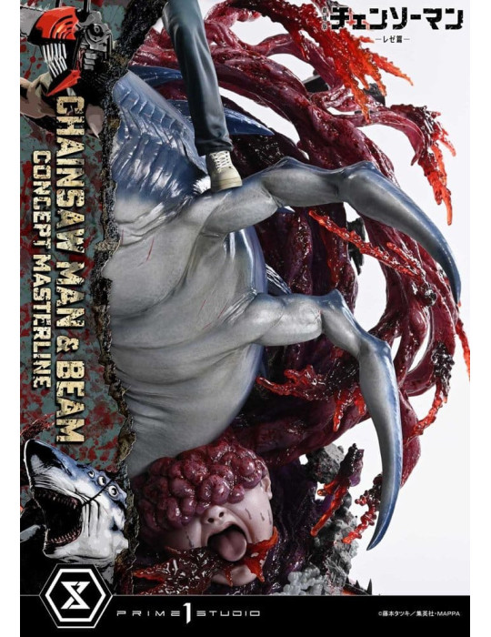Chainsaw Man Concept Masterline Series Statue 1/6 Chainsaw Man & Beam Bonus Version 73 cm Prime 1 Studio