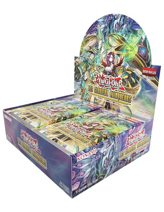 Yu-Gi-Oh! Display de 24 boosters Les Glorieux Vainqueurs (FR)