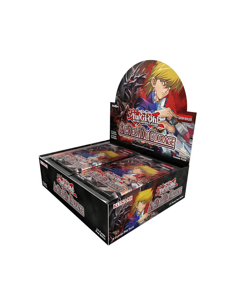 Yu-Gi-Oh! Display de 24 boosters Au-Delà du Courage (FR)