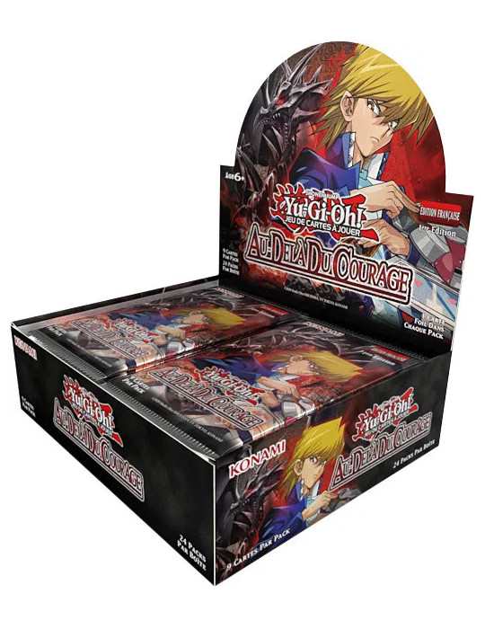 Yu-Gi-Oh! Display de 24 boosters Au-Delà du Courage (FR)