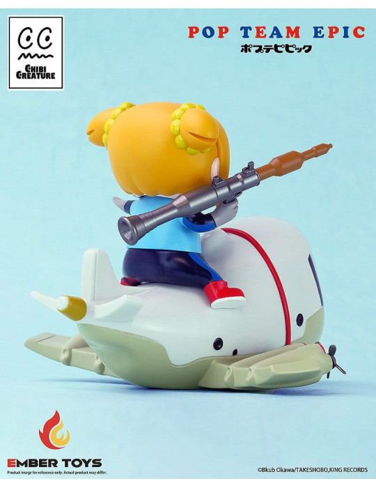 Pop Team Epic pack 2 figurines Vinyl Chibi Creature POPUKO & PIPIMI: Skeleton Competition Ver. Ember Toys