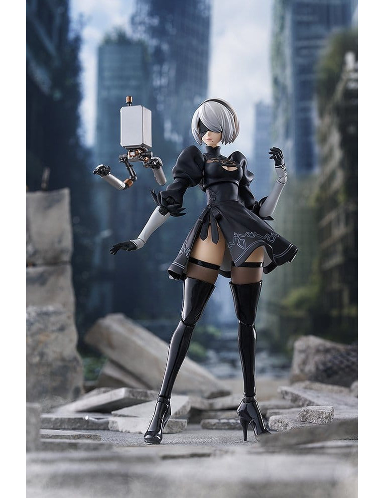 NieR:Automata Ver1.1a Figma Action Figure 2B (YoRHa No.2 Type B) 16 cm Max Factory