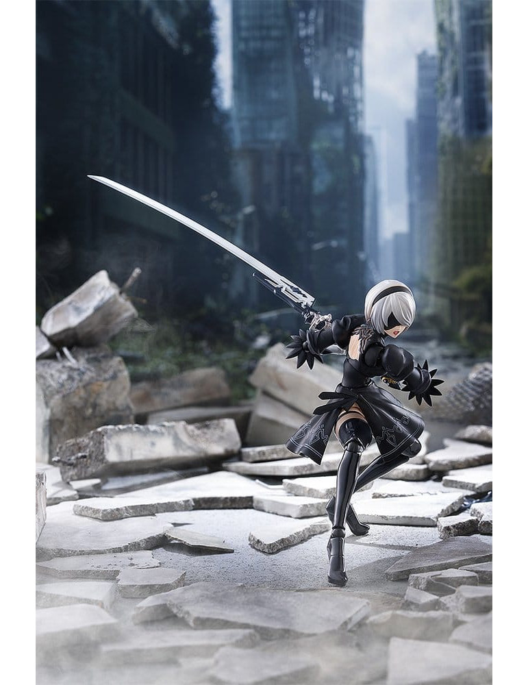 NieR:Automata Ver1.1a Figma figurine 2B (YoRHa No.2 Type B) 16 cm Max Factory