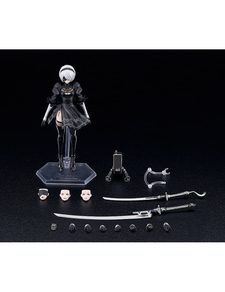 NieR:Automata Ver1.1a Figma figurine 2B (YoRHa No.2 Type B) 16 cm Max Factory