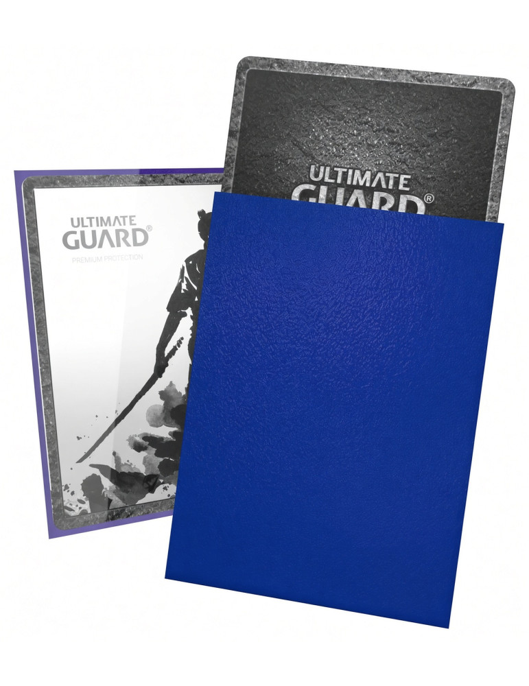 Ultimate Guard 100 Katana Sleeves Standard Size Bleu (66 × 91 mm)