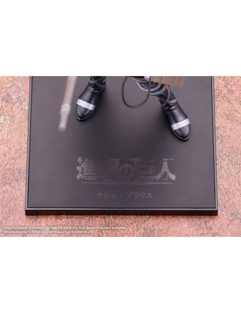 Attack on Titan: The Final Season Oshi Works PVC Figure Sasha Blouse The Final Season Ver. 25 cm Kotobukiya
