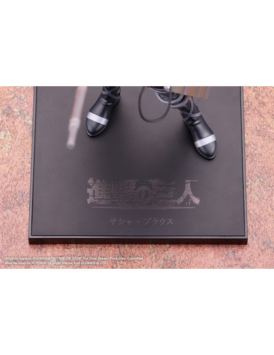 Attack on Titan: The Final Season Oshi Works PVC Figure Sasha Blouse The Final Season Ver. 25 cm Kotobukiya