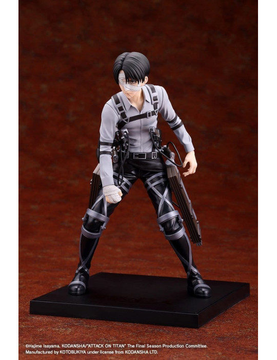 Attack on Titan: The Final Season Oshi Works PVC Figure Levi Ackerman The Final Season Ver. 20 cm Kotobukiya
