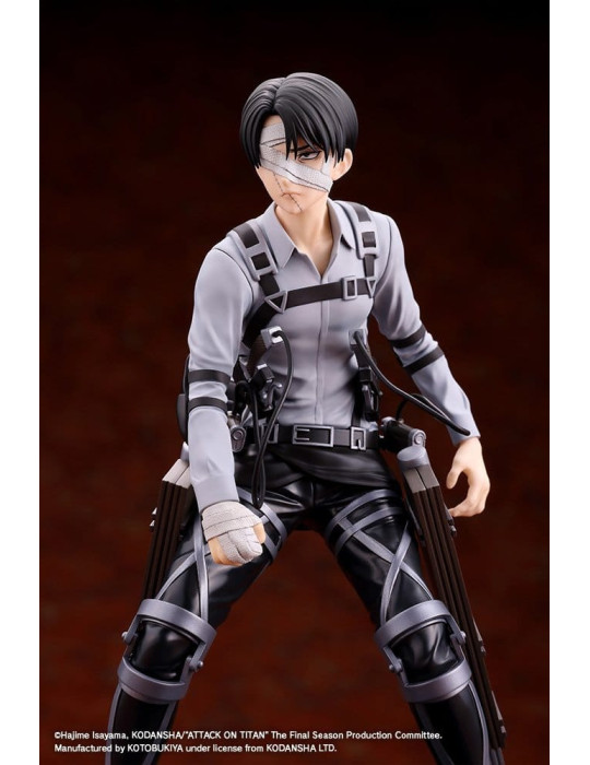 Attack on Titan: The Final Season Oshi Works PVC Figure Levi Ackerman The Final Season Ver. 20 cm Kotobukiya