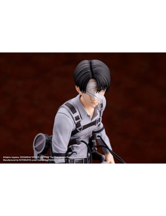 Attack on Titan: The Final Season Oshi Works PVC Figure Levi Ackerman The Final Season Ver. 20 cm Kotobukiya