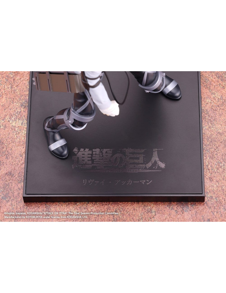 Attack on Titan: The Final Season figurine PVC Oshi Works Levi Ackerman The Final Season Ver. 20 cm Kotobukiya