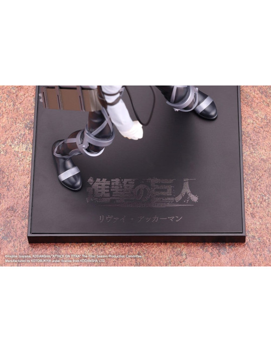 Attack on Titan: The Final Season figurine PVC Oshi Works Levi Ackerman The Final Season Ver. 20 cm Kotobukiya