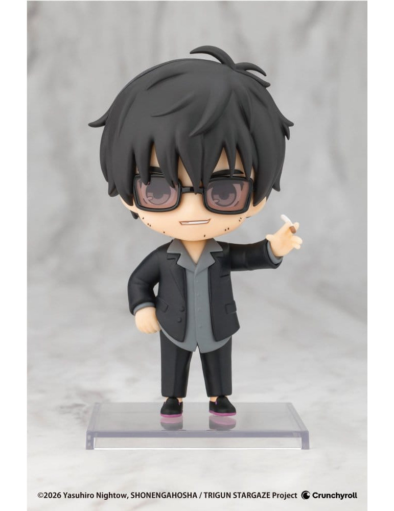 Trigun Stargaze figurine mini Oshi Works Mini Nicholas D. Wolfwood 10 cm Kotobukiya