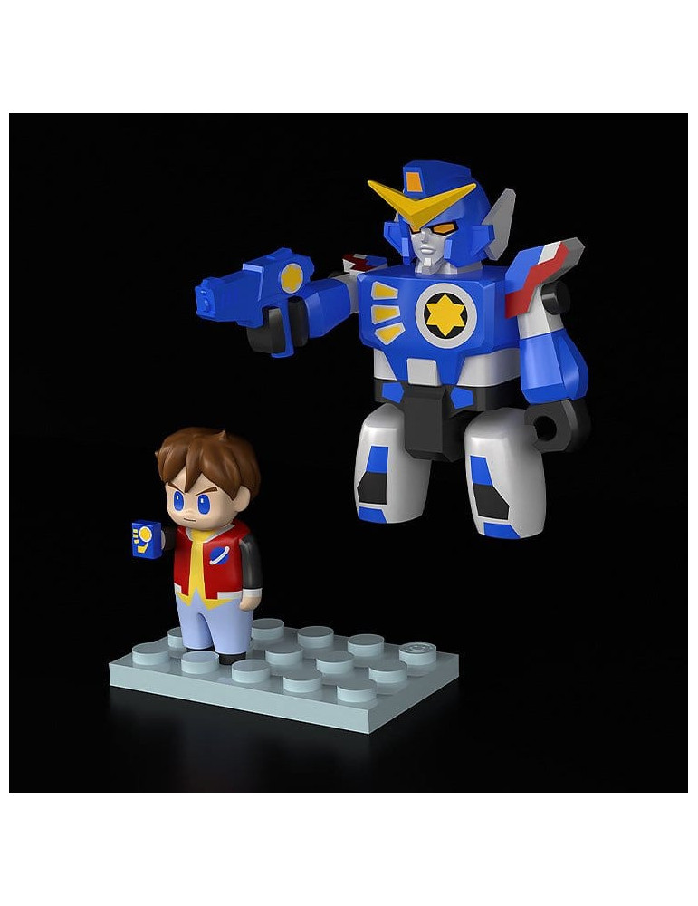 The Brave Fighter of Legend Da-Garn pack de 2 figurines Brickroid Da-Garn & Seiji Takasugi Set Good Smile