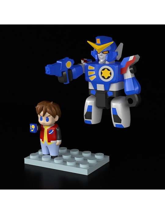 The Brave Fighter of Legend Da-Garn pack de 2 figurines Brickroid Da-Garn & Seiji Takasugi Set Good Smile
