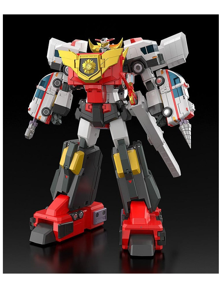Brave Police J-Decker Action Figure The Gattai Duke Fire 25 cm Good Smile