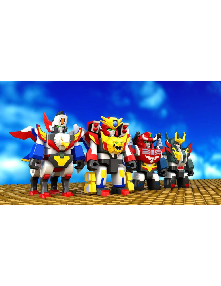 The Brave Fighter of Legend Da-Garn Brickroid figurine Land Bison 5 cm Good Smile