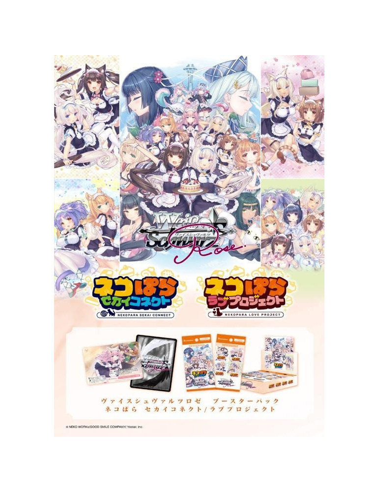 Weiss Schwarz Boîte de 10 Boosters Nekopara Sekai Connect / Love Project (JP)