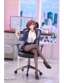 The Idolmaster Shiny Colors x Mahjong Soul figurine PVC 1/7 Madoka Higuchi Effortless Work Ver. 21 cm Infinity Studio
