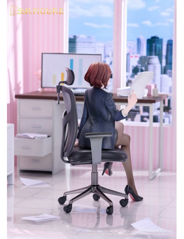 The Idolmaster Shiny Colors x Mahjong Soul figurine PVC 1/7 Madoka Higuchi Effortless Work Ver. 21 cm Infinity Studio 2